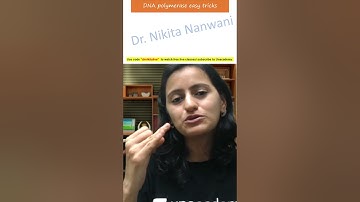 DNA Polymerase Easy Tricks| Biochemistry mnemonics -|Mnemonic of the day - Dr. Nikita Nanwani