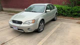 Sneak Peak - H6 Subaru Outback LL Bean Sedan (2005?)