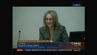 Unintentional ASMR   JK Rowling English Accent   Testimony In British Phone Hacking Inquiry   Soft screenshot 5