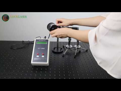 A video measuring the actual power of a green waterproof laser pointer