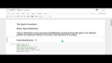 Prediction using unsupervised ML | Task-2 | GRIP | TSF