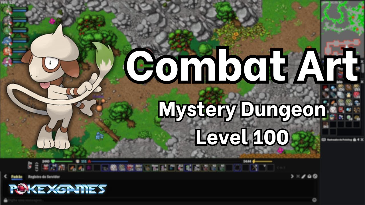 Combat Art - Mystery Dungeon Level 100 - PXG Johto