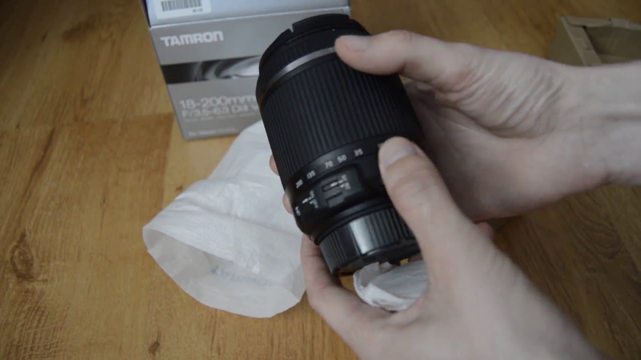 Tamron 18 200 Mm F 3 5 6 3 Di Ii Vc Youtube