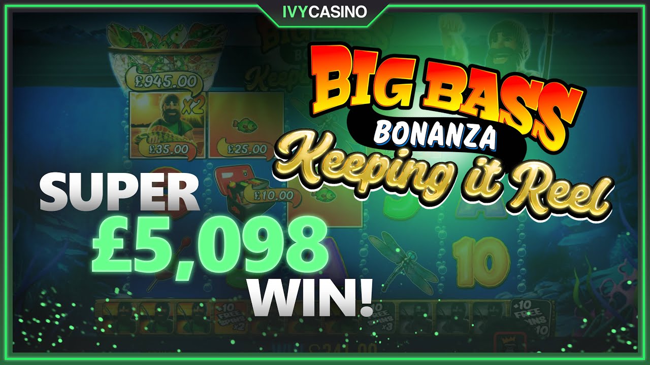 Watch this spectacular £5,098 Win on Big Bass Bonanza – Keeping it Reel 🎣