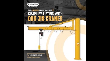 Jib Crane – Reliable Material Handling Solutions by Embicon Industries