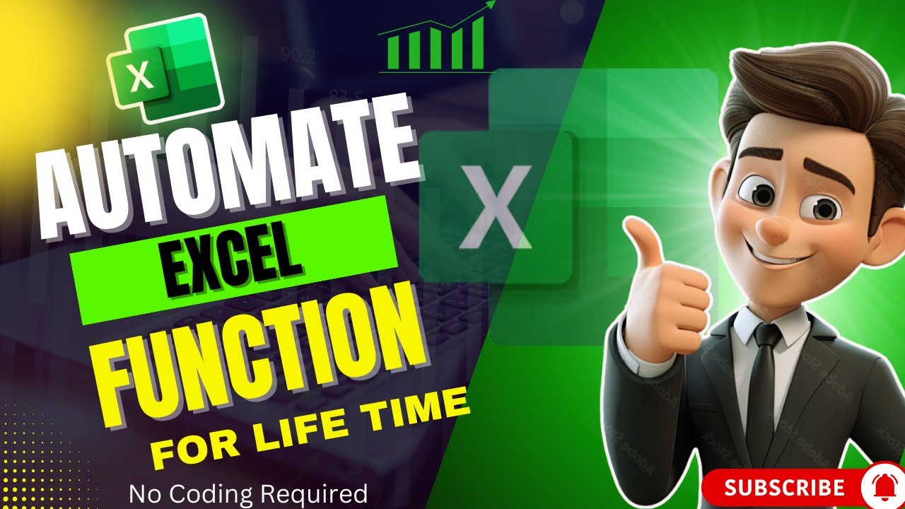 Automate Excel Functions For Life Time Use This Trick Automate Any Automate Excel Functions For Life Time Use This Trick Automate Any