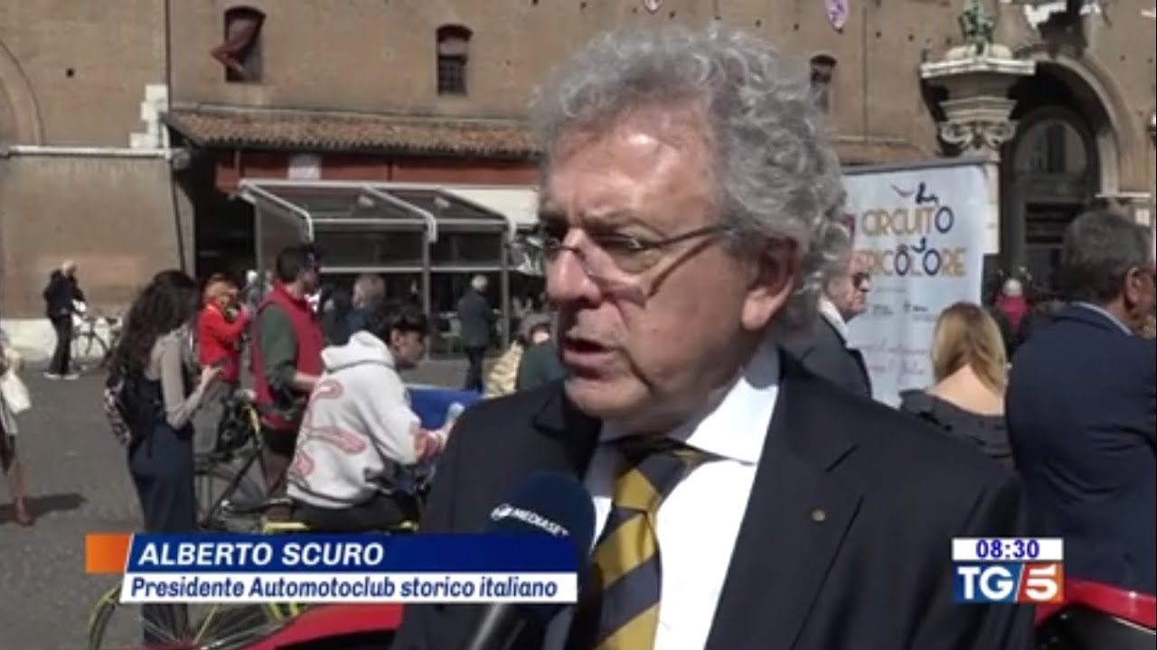 TG Mediaset - La circolazione dei veicoli storici a Roma