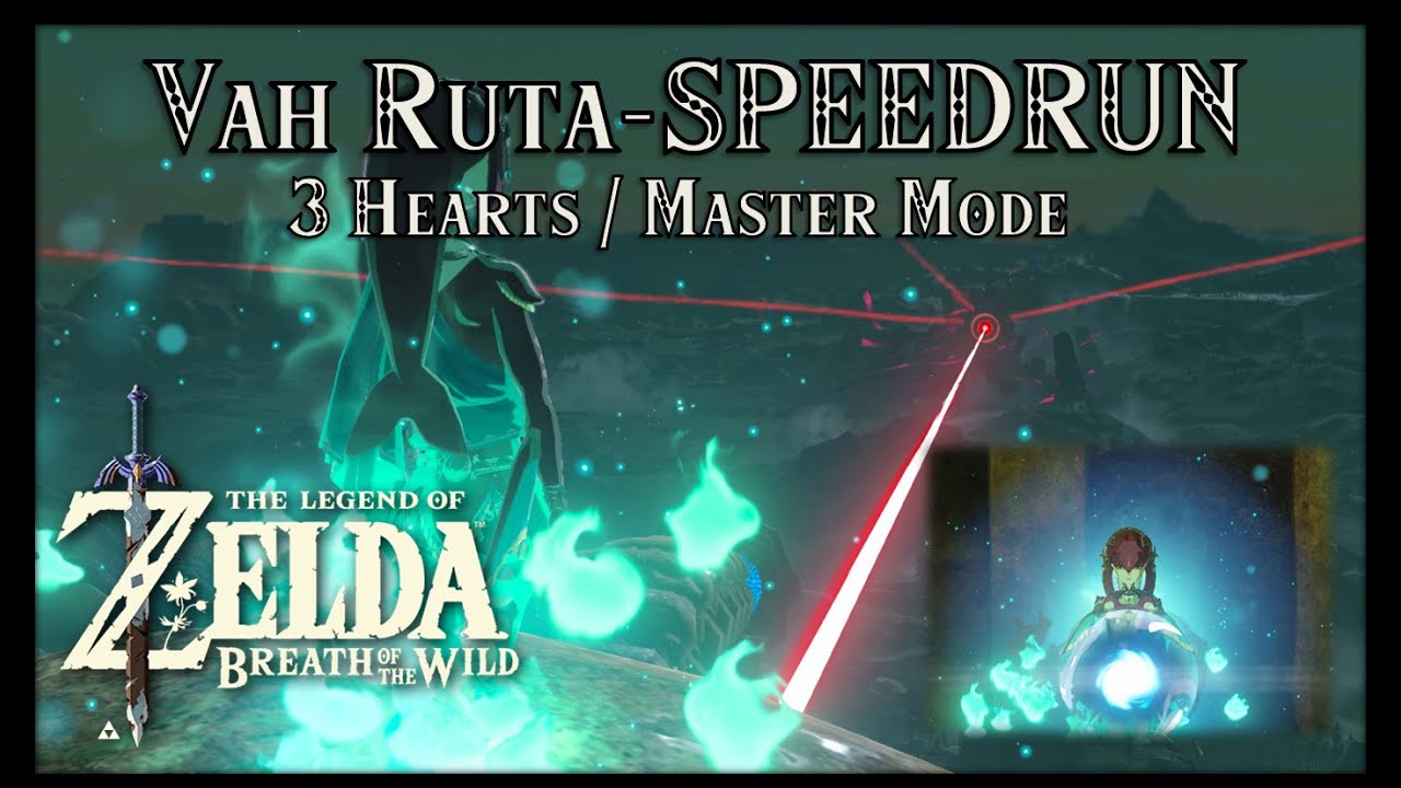 Beat Vah Ruta in 0542 Speedrun Master Mode Zelda Breath of the