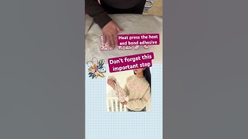 USE HEAT N BOND LITE WHEN DOING APPLIQUE WITH MACHINE EMBROIDERY #embroideredsweatshirt