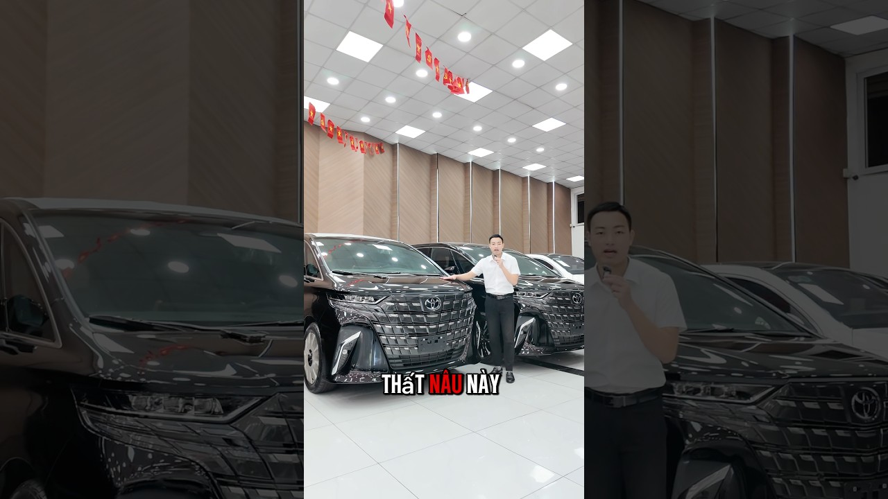Toyota Anphard 2025 mức giá bây giờ đã rất hợp lí rồi ạ .