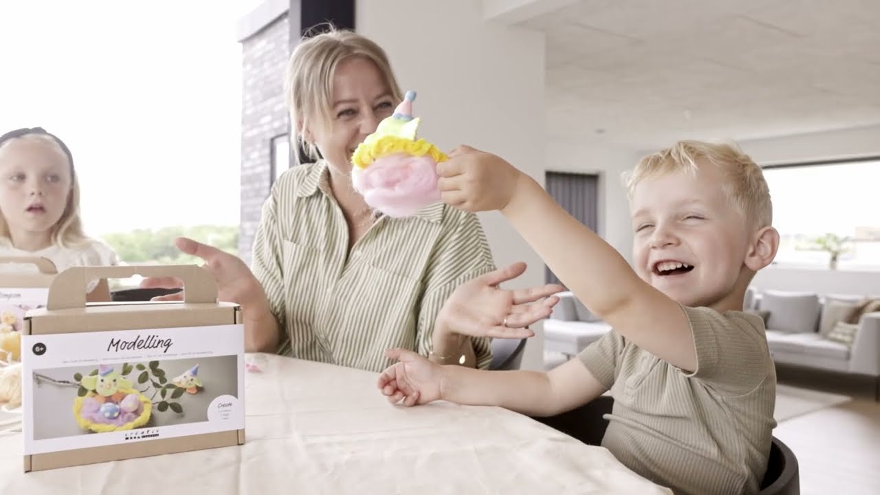 Get ready for a creative easter with the entire family