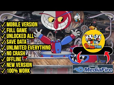 Cuphead Mobile Mod 100% Real - Download Gameplay [FULL GAME]
