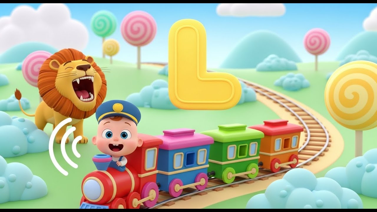 Canción del Tren ABC 🚂🔤 | Canción Infantil, ABC Train Song y Baby Song ...