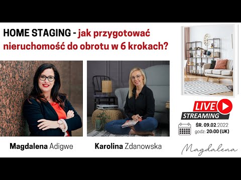 HOME STAGING- jak przygotować nieruchomość do obrostu w 6 krokach?