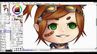 Borderlands 2 - Chibi Gaige || Speed Paint