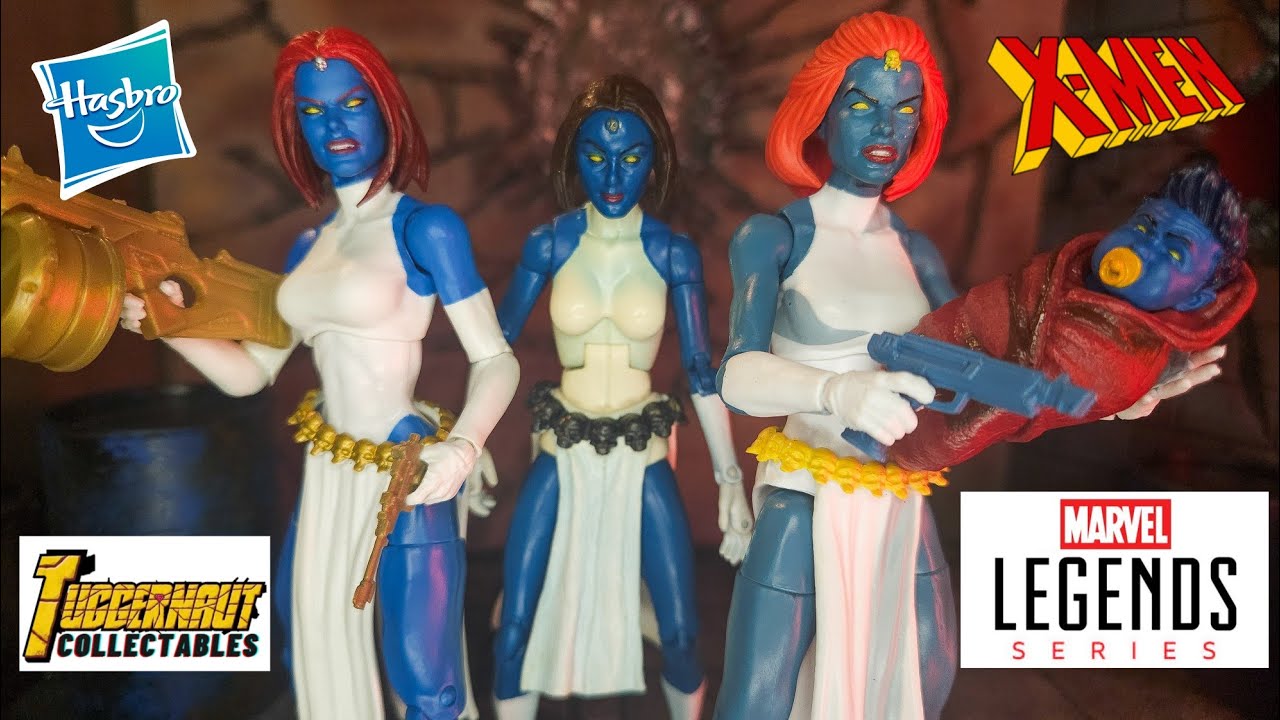 Mystique Action Figure Comparison Marvel Legends X-men #mystique