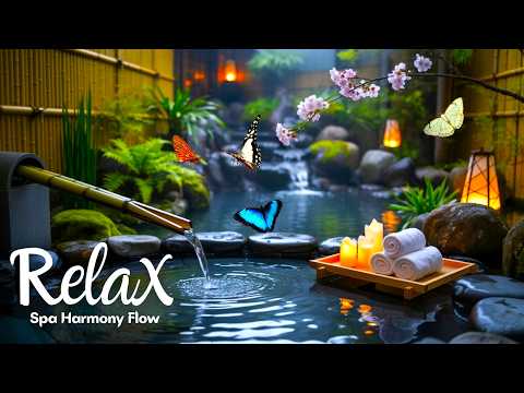 Zen Spa Music - Hidden Zen Waterfall: Soft Piano & Misty Pond Harmony