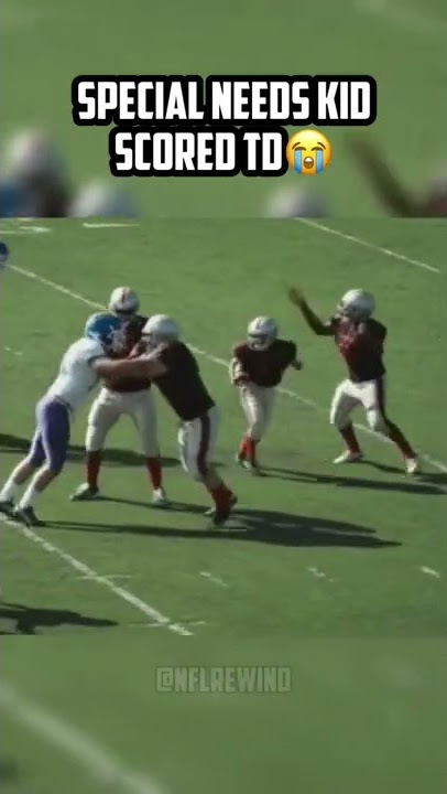 Special Needs Kid Scores Td😭😭 #nfl #shorts #viral