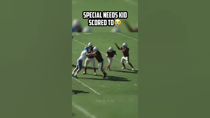 Special Needs Kid Scores Td😭😭 #nfl #shorts #viral