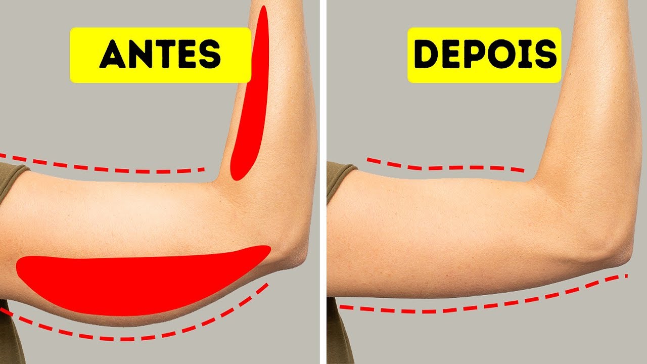 8 Melhores Exercícios Para Fortalecer e Afinar os Braços - YouTube