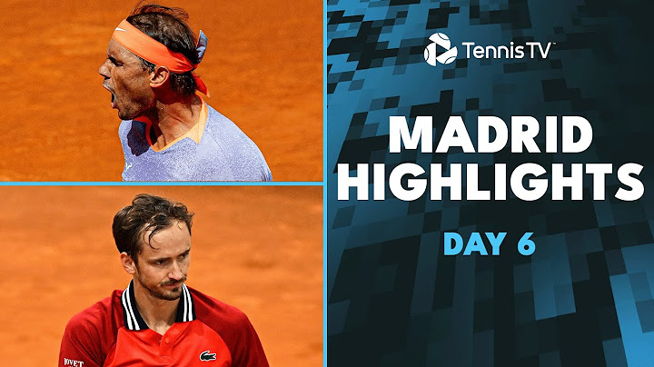 Nadal Battles Cachin; Sinner, Medvedev Feature | Madrid 2024 Highlights Day 6