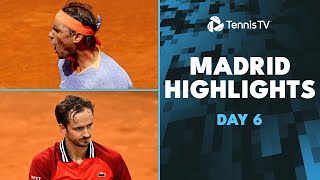 Nadal Battles Cachin Sinner Medvedev Feature Madrid 2024 Highlights Day 6