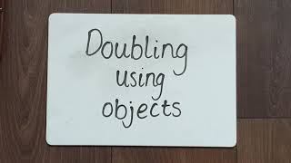 Reception Maths - Doubling using objects