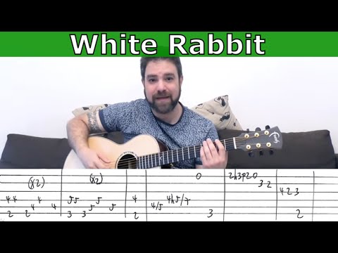 fingerstyle-tutorial:-white-rabbit-(jefferson-airplane-full-instrumental)---guitar-lesson-w/-tab