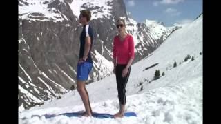 Lucy Macdonald Physiotherapist: BodyTech Ski DVD: Chapter 2: fore-aft body hip pelvic alignment