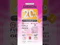 DISKON MELIMPAH HINGGA 50% PAKAI ALLO PAYLATER