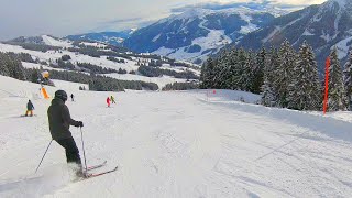 Saalbach Hinterglemm - Austria Ski - #50/50a - 3.6 km 821 m down. 4K Gimbal Double Camera.