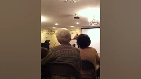 Reverend Theresa Hood preaching