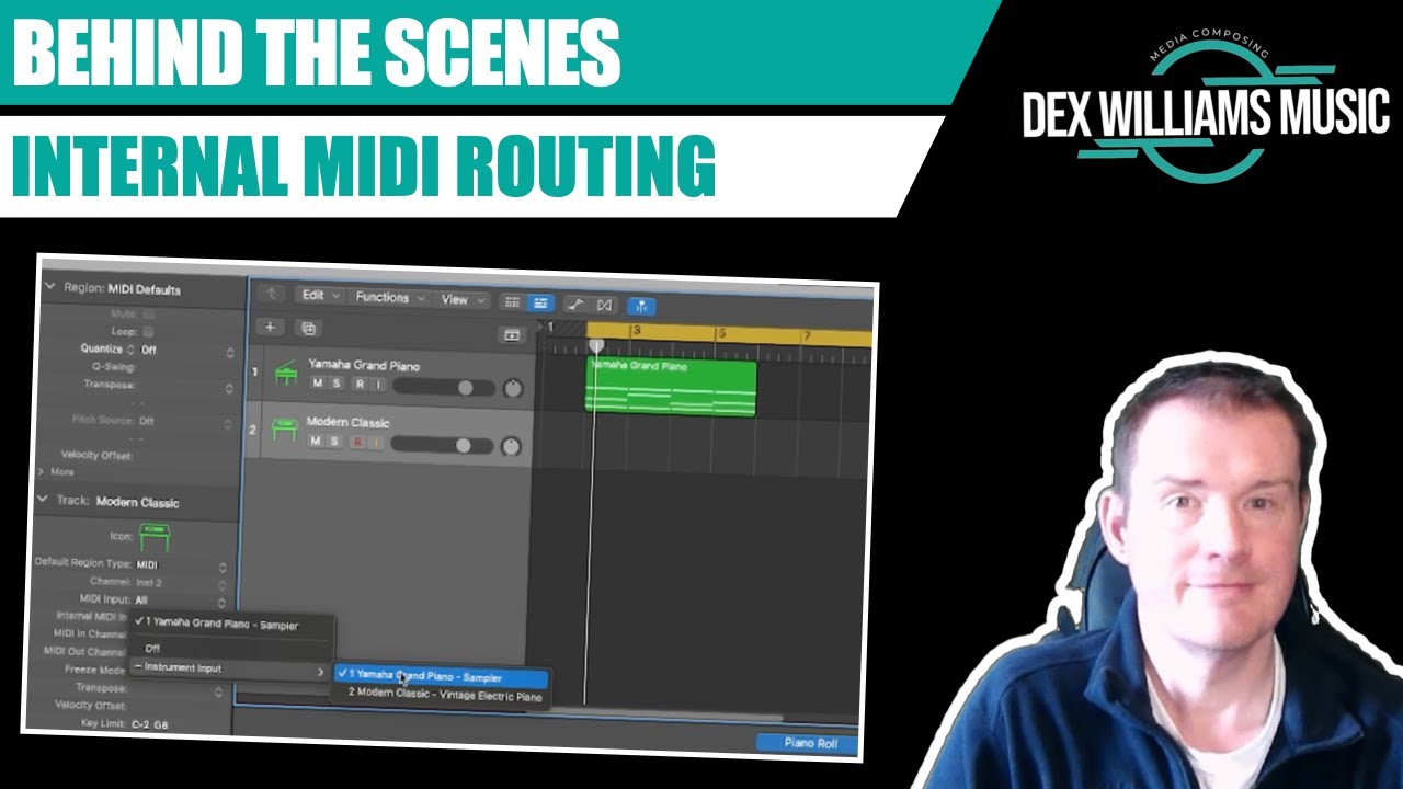How to USE Internal MIDI Routing, a NEW Logic 11 feature - Behind The ...