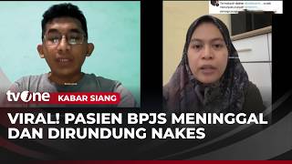 BPJS Patient Dies, Healthcare Workers Apologize | Afternoon News