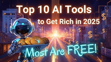10 AI Tools Making People Rich in 2025 (Most Are Free)