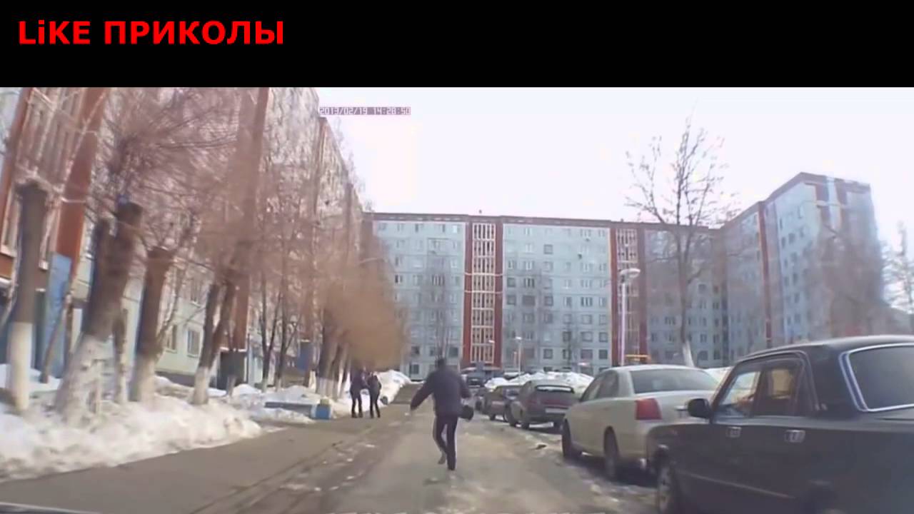 LiKE Приколы / Катапульта с телкой \ Под дуйкой \ Испуг № 17