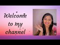 Welcome to my channel | What my channel will be about | Angel Sandra