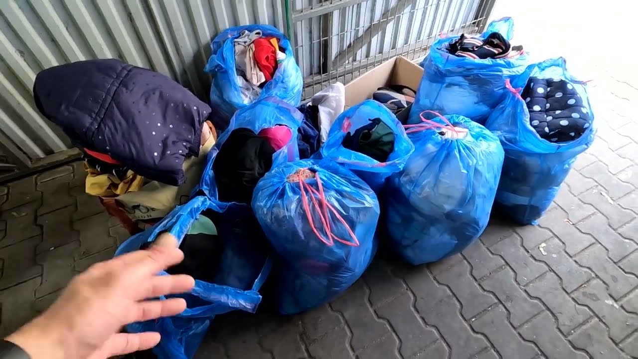 Wyrzucili do śmieci dziesiątki markowych ubrań!SZOK!Wyrzucili sporo pieniędzy!#odzieżpremium!PL!