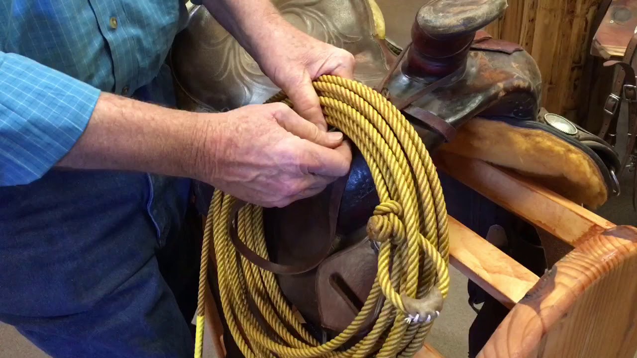 Tack Tip How To Wrap A Rope Strap Youtube 