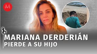 Fallece en un incendio el hijo menor de la querida actriz Mariana Derderián