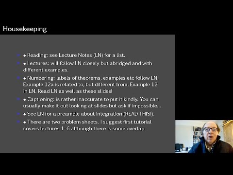 Integral Transforms Lecture