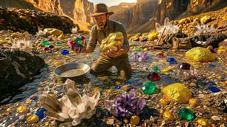 Unbelievable Discovery! He Found a River Full of Gold and Giant Gems.