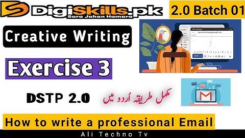 Digiskills 2.0 Creative Writing Exercise 3 Solution | dstp 2.0 creative writing exercise 3 solution