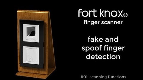 patesco.ag - fort knox - fingerprint scanner - fake and spoof detection