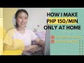 EARN Php 150/MIN |SIDE HUSTLE |WORK FROM HOME |ONLINE JOB |NO DEGREE | HOMEBASED TYPING JOB