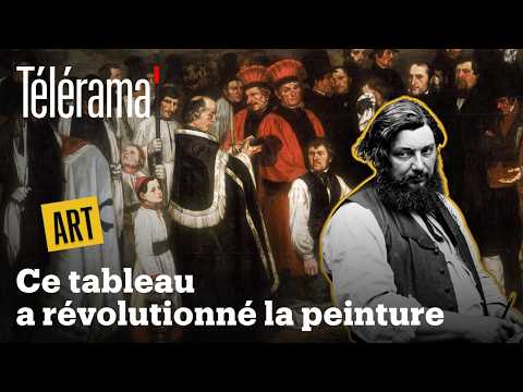 With "A Burial at Ornans," Gustave Courbet revolutionized painting