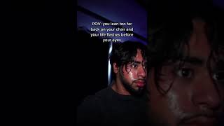 When you lean too far back on your chair #shorts