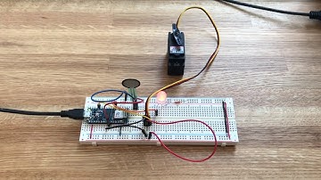 Lab - control a servo with touch sensor