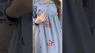 Dress Viola Cantik Order Via Wa 089665538102 #gamis #dress #daster #batik #dasterpuasa #Dastermurah