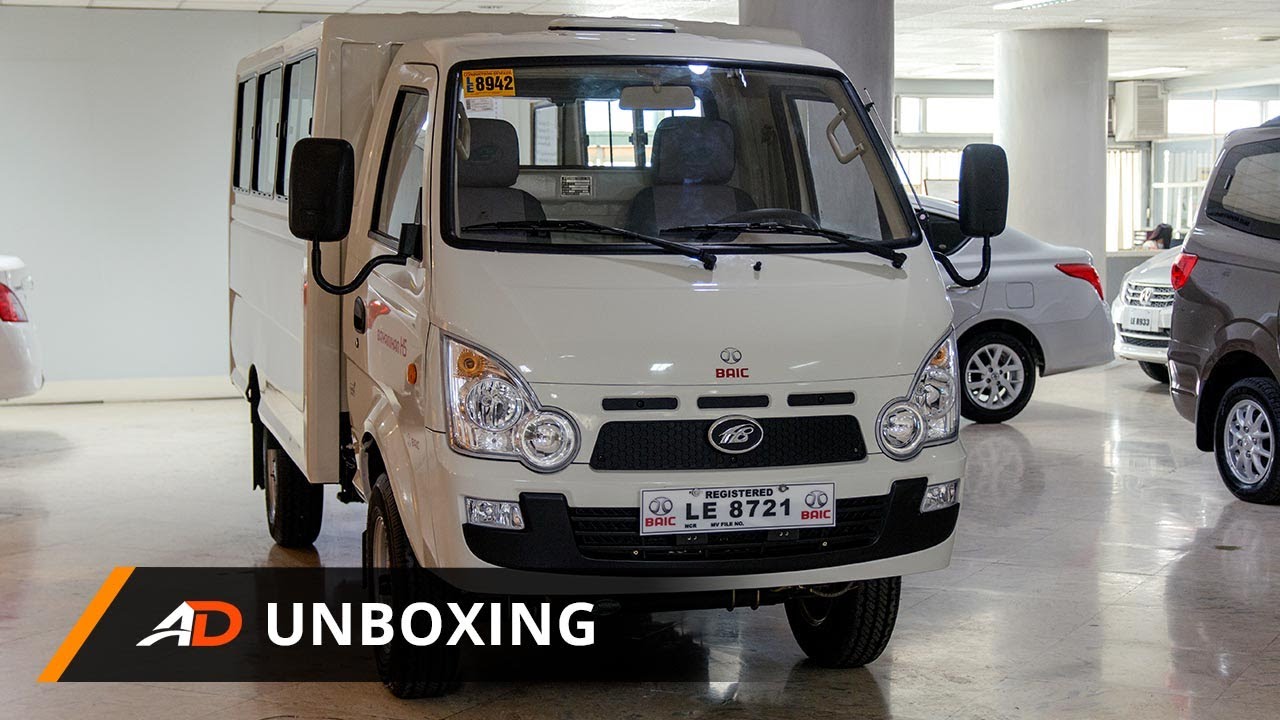 2017 Baic H5 Bayanihan 18-seater Dual Aircon  - AutoDeal Unboxing